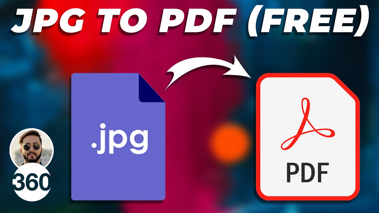 how to convert pdf file to jpg free online